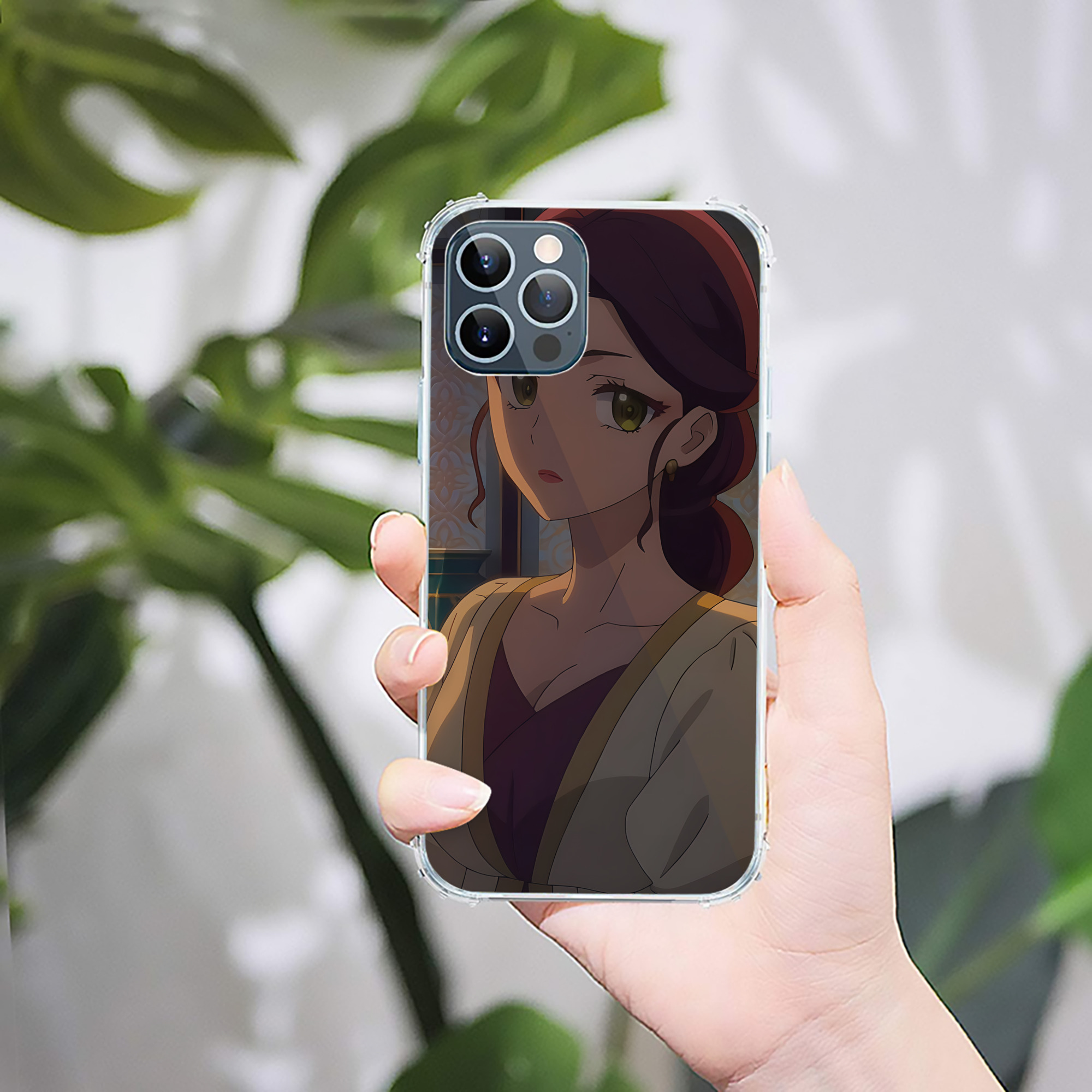 （画像用） 薬屋のひとりごと The Apothecary Diaries 【iPhone 12シリーズ対応】透明スマホケース（クリアソフトケース）
